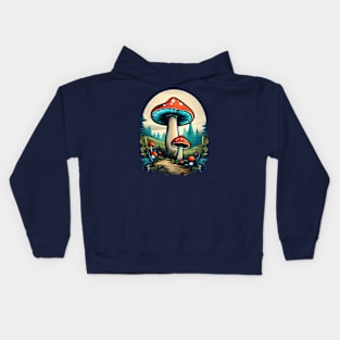 Mushrooms Kids Hoodie